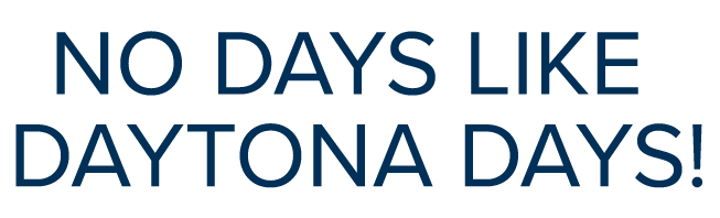 2026 Daytona Days No Days Header